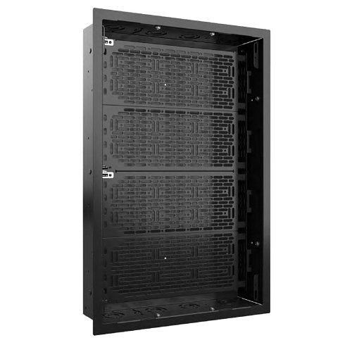 Chief PAC527LF Proximity Extra-Large In-Wall Storage Box with Flange and Lever Lock, Black