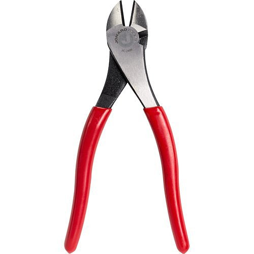 Jonard Tools High Leverage Diagonal Cutting Pliers, Angled Head, 8\\" Image of J0-JIC2488