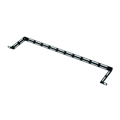 Middle Atlantic LBP-4A LBP Series Horizontal 4\\" Offset L-Shaped Rack Cable Management Lace Bar, 10-Pack, TAA Compliant