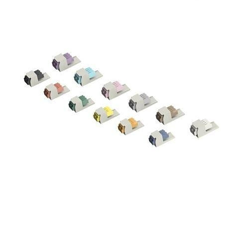 Panduit CMDBRDLCZIW Mini-Com Keyed B-Red LC Duplex, International White Module