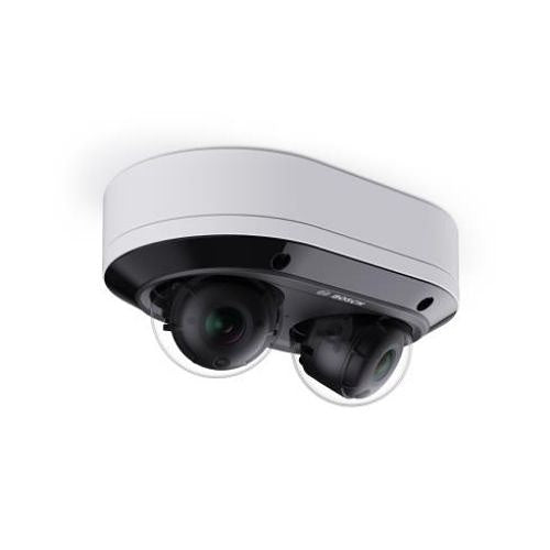 Bosch NDD-7802-AL FLEXIDOME Dual 7100i Series 2x3MP Dual-Lens IP Dome Camera, 3.2–8.1mm Varifocal Lens