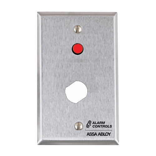Alarm Controls RP-09302 Remote Wallplate with Resistor,  Weather Resistant, Red and Green LED