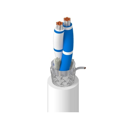 Belden 9841 0601000, 1000\', 1 Pair #24 PE Shielded PVC Roll