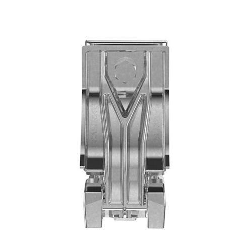 Panduit CCALTR2932-X Cable Cleat, Aluminum, Trefoil Configuration