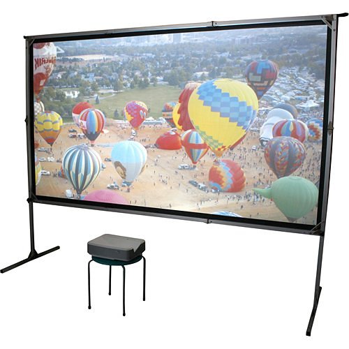 Elite Screens Yard Master Dual Oms150h2-Dual 150\\" Projection Screen