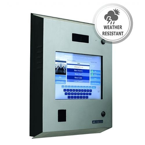 Mircom TX3-TOUCH-S15S-WR-A Surface Outdoor Video Intercom System, Silver, 15\\"