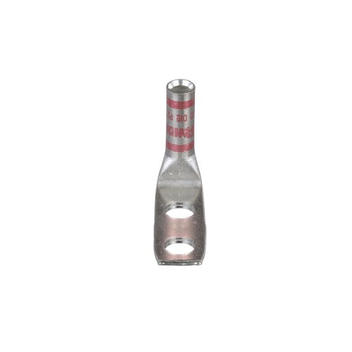 Panduit LCC8-14AF-L Compression Connector Lug, 2-Hole, #8AWG, Copper