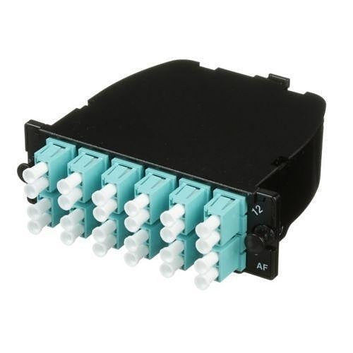 Panduit FC2XO-24-10AF 24-Fiber Optic Patch Panel, OM3 Fiber, Optimized Low Loss