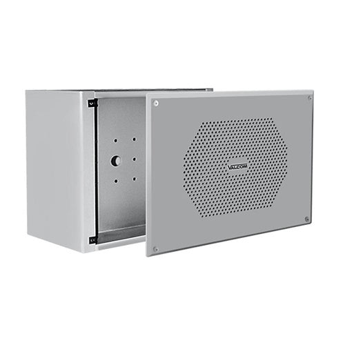 Valcom V-9809 Surface Mount Vandal-Resistant Enclosure and Heavy Gauge Steel Faceplate