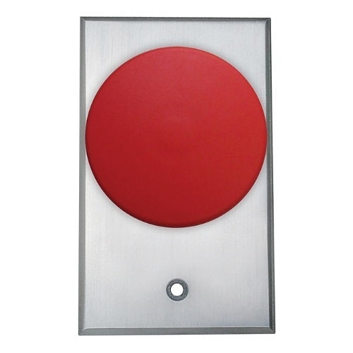 Camden CM-5040 PUSH Pull Exit Button, Large Mushroom