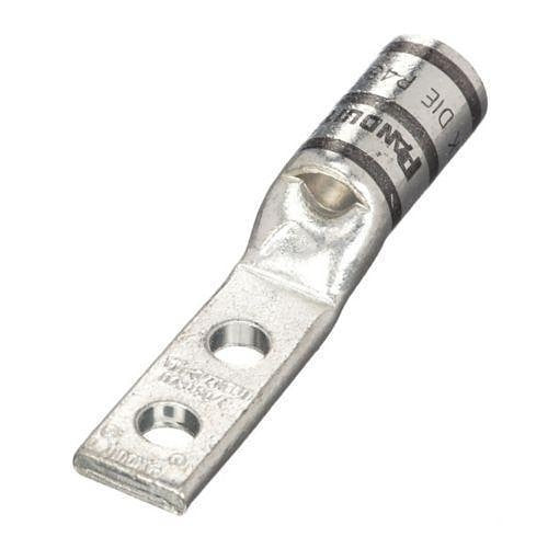 Panduit LCDN2/0-14A-X Compression Connector Lug, 2-Hole, Narrow, 2/0AWG, Copper