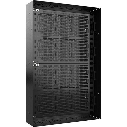 Chief Proximity PAC527L Extra-Large In-Wall Storage Box with Lever Lock, Black Image of CJ-PAC527L