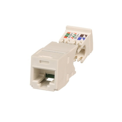 Panduit CJ688TGIW Mini-Com CAT6 UTP RJ45 TG Jack Module, White
