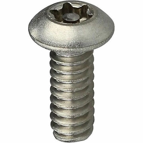 Dottie T10321TB Tamper-Proof Button Head Screw, #10 Torx, Pack of 100