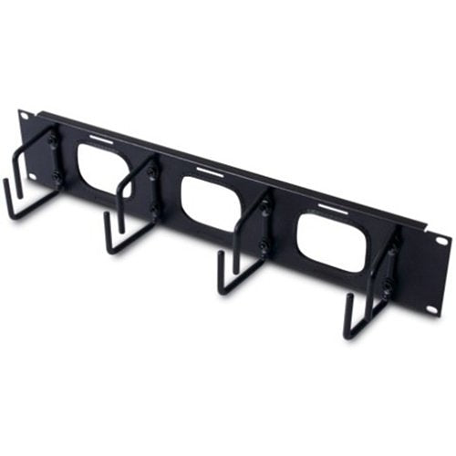 APC AR8428 Cable Manager, Cable Organizer Horizontal 2U with Pass Thru Holes