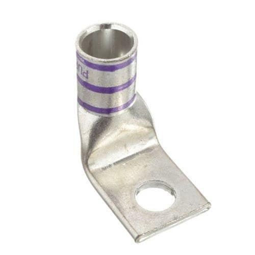 Panduit LCAX4/0-12F-X Copper Compression Connector Lug, 1-Hole, 4/0AWG