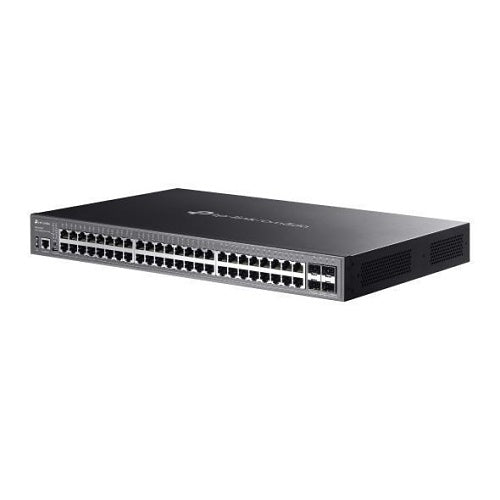 TP-Link SG5452XMPP Omada 48-Port Gigabit Stackable Lite L3 Managed PoE++ Switch with 4x 10G Slots