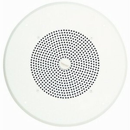 Bogen ASUG1DK 8" Self-Amplified 1W Enameled Ceiling Speaker, Off-White
