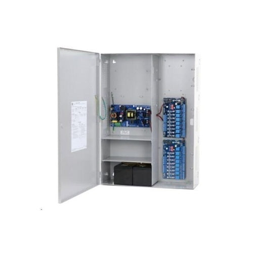 Altronix MAXIMAL7V Access Power Controller with Power Supply / Charger, 16-Fused Relay Outputs, 24VDC 9.4A, 220VAC, BC800 Enclosure