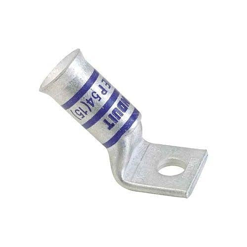 Panduit LCAF2-14H-E Compression Connector Lug, 1-Hole, #2AWG, Copper