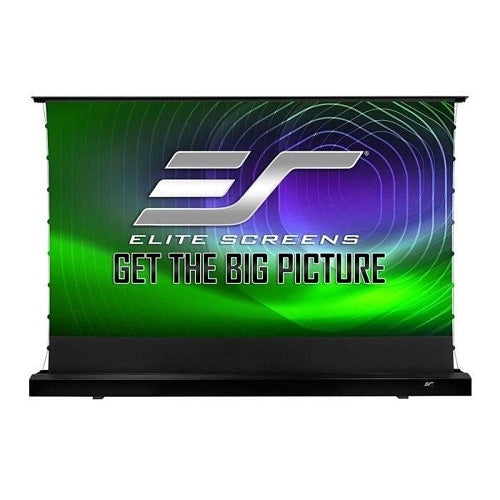 Elite Screens FTE135H3-C4D Kestrel Tab-Tension Motorized Rising Projection Screen, 66.2x117.7\\"