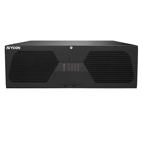 AVYCON AVR-NN8128E2N-FD 4K UHD 128-Channel NVR, H.265