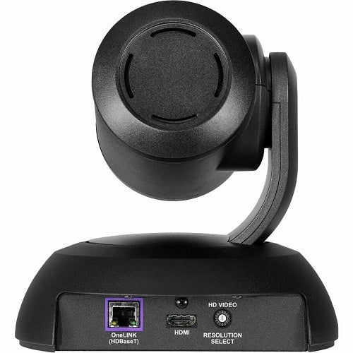 Vaddio RoboSHOT 12E HDBT Camera and OneLINK HDMI Receiver System for Cisco SX Codecs, Black (999-95750-400)