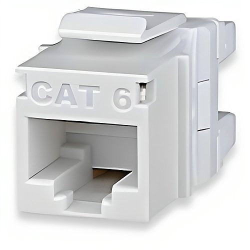 Signamax KJ458MTBD-C6C MT series CAT6 Unscreened Keystone Jack, Slim Profile, 500-Pack