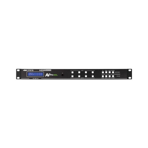 AVPro Edge AC-MX-44 4x4 HDMI Matrix Switcher, 4K60, HDR, HDCP 2.2