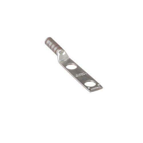 Panduit LCCX2-12-E Compression Connector Lug, 2-Hole, Flex, #2AWG, Copper