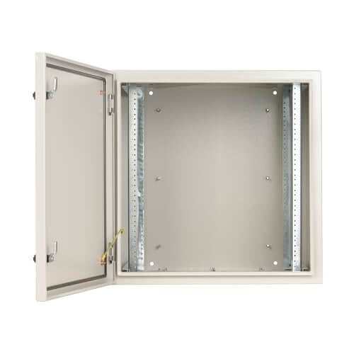 Tripp Lite SRN4G12U SmartRack Industrial Enclosure with Lock, Wall Mount, 23\\" Depth, 12U, NEMA 4, Metal, Gray