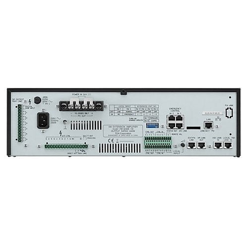 TOA VM-3240EAMQD00 VM-3000 Series Extension Alarm System Amplifier, 240W
