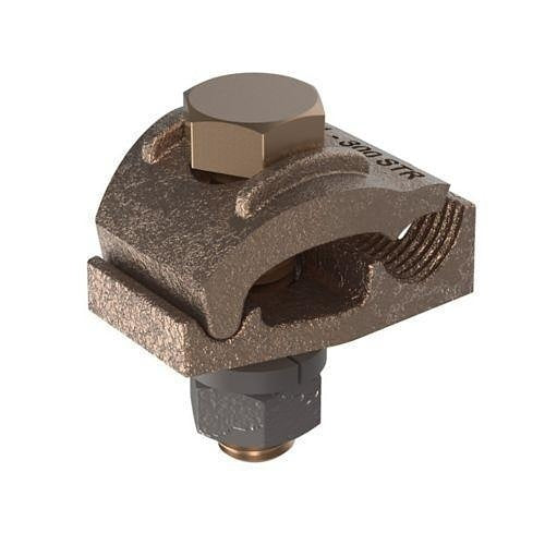 Panduit GM-3-Q Bronze Grounding Clamp, 2/0 S, 250 KCMil