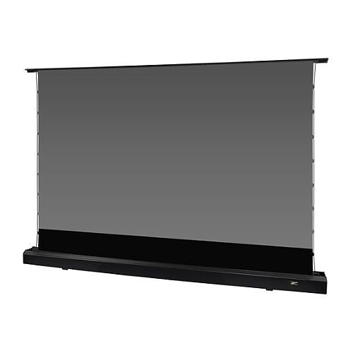 Elite Screens FTE101UH3-CLR3 Kestrel Tab-Tension 3 Series 88\\" Motorized Rising Screen, Black