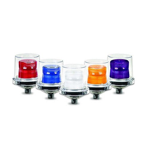 Federal Signal 224XST Electraray Supervised Hazardous Location Strobe Light, 24VDC, 4-Wire, In-Rush Limited, Red