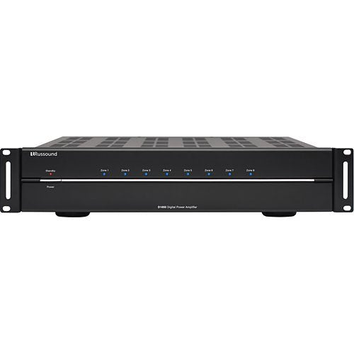 Russound D1650 Amplifier - 1280 W RMS - 16 Channel - Black Image of RD-D1650