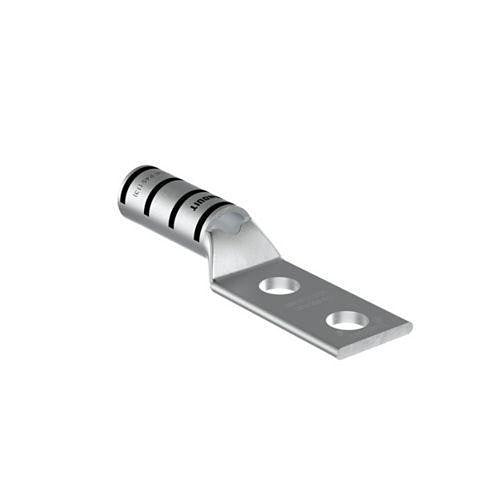Panduit LCCX2/0-38D-X Compression Connector Lug, 2-Hole, 2/0AWG, Copper