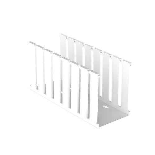 Panduit NE3X4WH6 Cable Duct, 3x4x6\', Halogen-Free, White