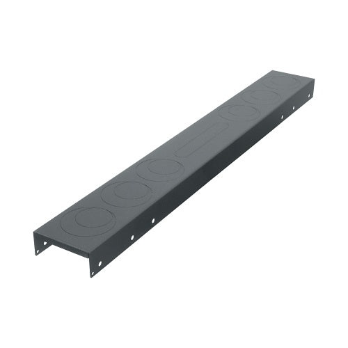 Middle Atlantic BGR-CC-27LT BGR Series Cable Chase Top Section, 27\\" Deep, Black