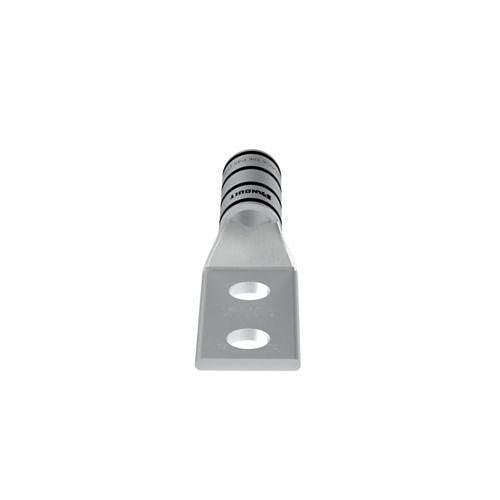 Panduit LCCX2/0-38D-X Compression Connector Lug, 2-Hole, 2/0AWG, Copper