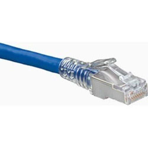Leviton 6AS10-3L Patch Cord 6A Slim, 3\', Blue