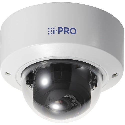 i-PRO WV-S22500-V3L Series 5MP Indoor HD Dome IP Camera with AI Engine and Vandal Resistant