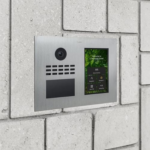 DoorBird D31TDH-SSV2A IP Video Intercom for Multi-Tenant Residences and Buildings with Up to 1000 Units