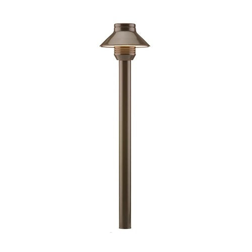 FX Luminaire SP-A-LED20W-18R-BZ Vantage Collection Path Light, 1.3VA, 2700K G4 Lamp, 18\\", Bronze Metallic