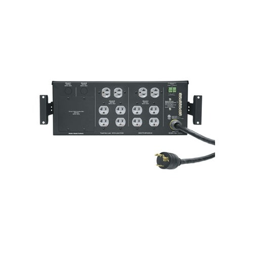 Middle Atlantic ISOCTR-5R-240-2 IsoCenter Series Isolation Transformer with Surge Protection, Black