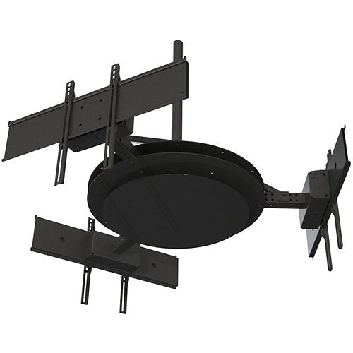 Peerless-AV DST980-3 Ceiling Mount for Flat Panel Display - Black Image of QP-DST9803