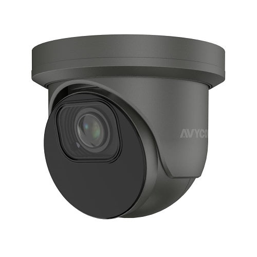 AVYCON AVC-NPE81M-G Turret IP Camera, 8MP, 2.7-13.5mm Motorized, Smart AI, PoE