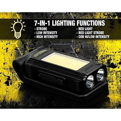 Jonard Tools SOL-W1 Solis Rechargeable 360° Pivoting Worklight