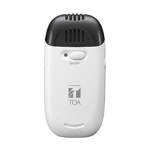 TOA IR-310M YPQD00 Handheld Infrared Wireless Microphone with Lanyard included, White