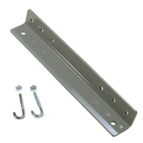 Hubbell HLX0612G Cable Management, Wall Support Bracket, Angled, 6\\" to 12\\", Gray